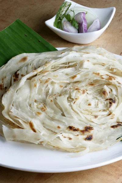 马拉巴尔做法-来自喀拉拉邦的大饼 — 图库照片