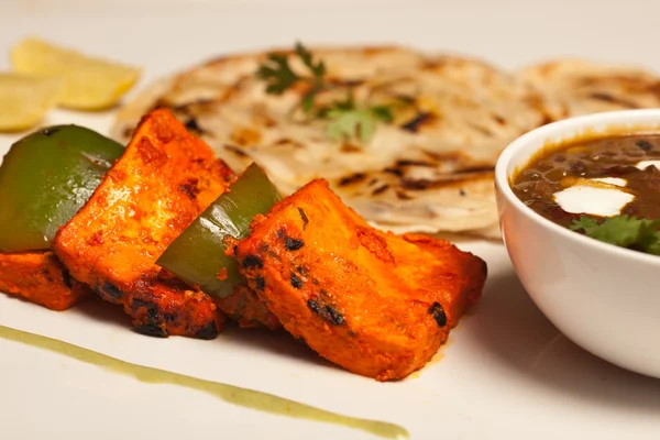 Paneer tikka kebab från Indien — Stockfoto