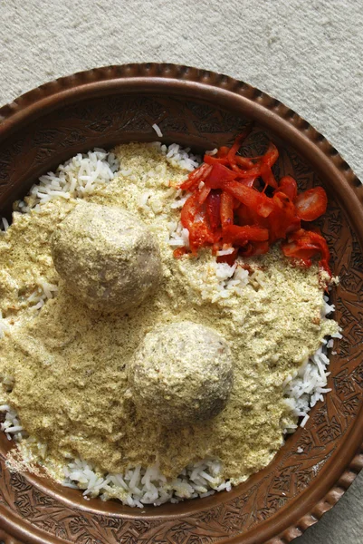 Gushtba meatballs from India — Stock Photo, Image