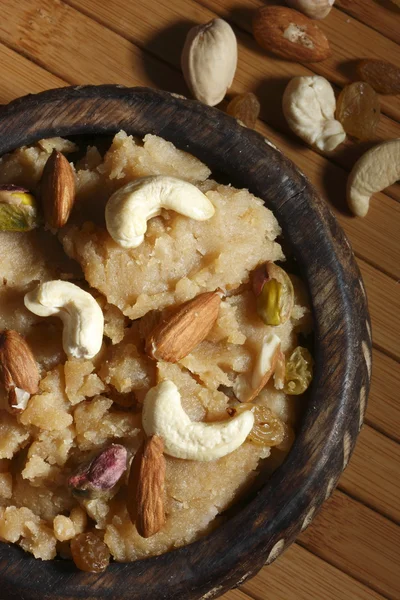Atte ji sero - A Dessert from Sindhi Cuisine — Stock Photo, Image