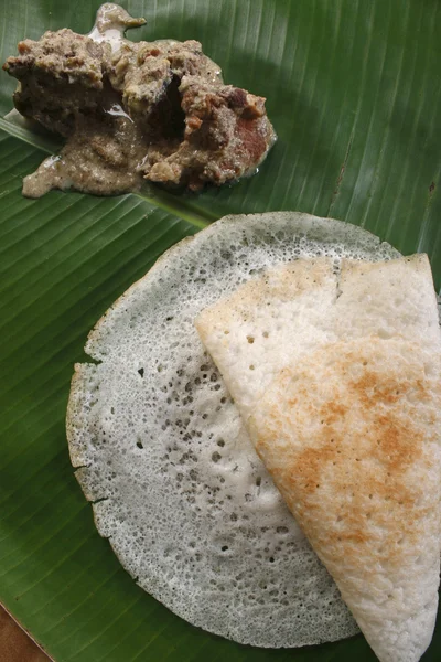 Palappam 라고도 레이스 appam 인도에서 — 스톡 사진