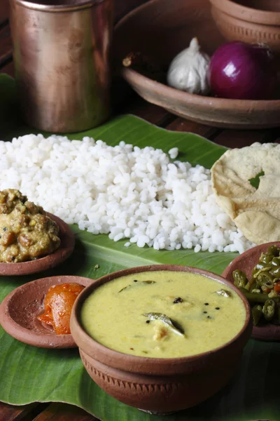 Moru curry o kalan - un piatto tradizionale di kerala — Foto Stock