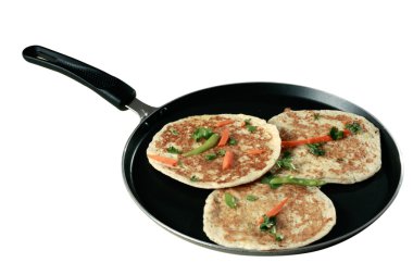set dosa 3 dosas Güney Hindistan'da hizmet kümesidir.