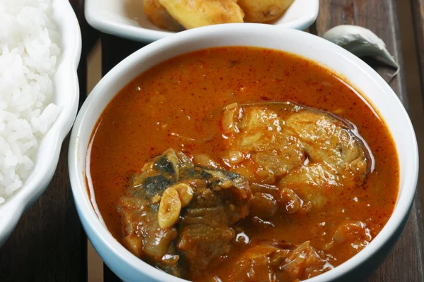 Kerala Style fish curry — Stock Photo, Image