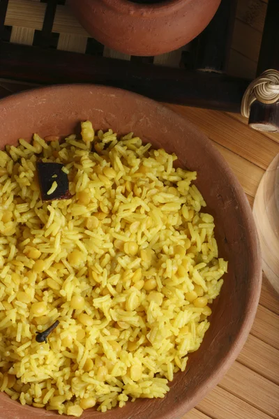 Hyderabadi khichdi - ein indisches oder südasiatisches Reisgericht — Stockfoto