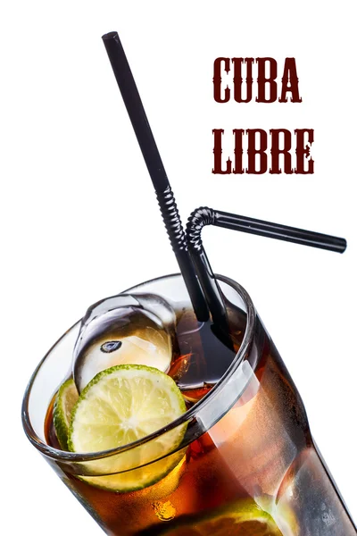 Coquetel Cuba Libre — Fotografia de Stock