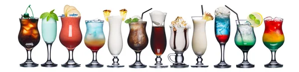 Set di cocktail estivi — Foto Stock