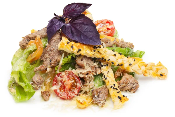 Meat salad — Stock Photo, Image