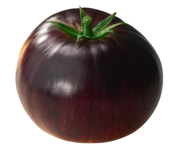 Tomate Généalogique Rêve Alices Bicolore Striée Riche Anthocyanes Solanum Lycopersicum — Photo