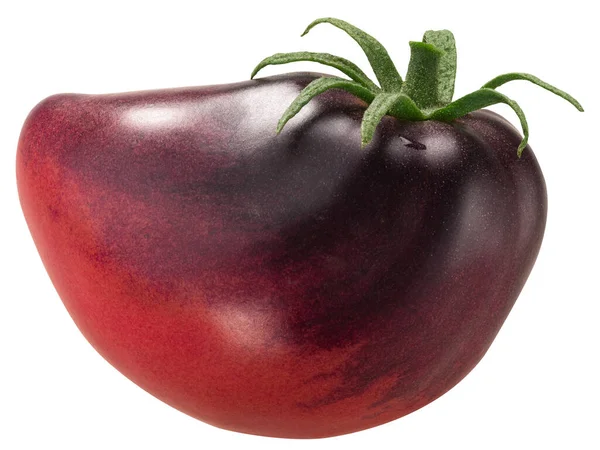 Серебряный Помидор Сержанта Пеппера Solanum Lycopersicum Fruit Изолирован — стоковое фото