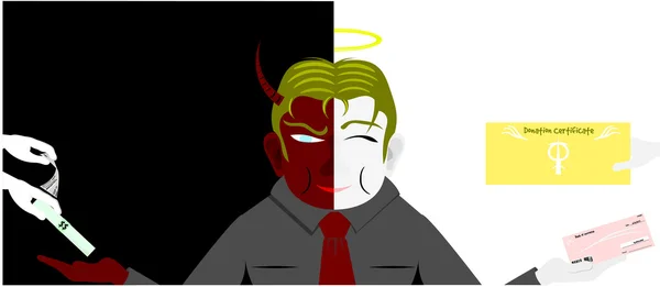 iki iş adamı vektör arka plan yüzü