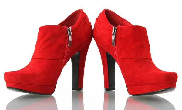 Red woman shoes — Stock Photo, Image