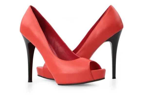 Red high heels — Stock Photo, Image