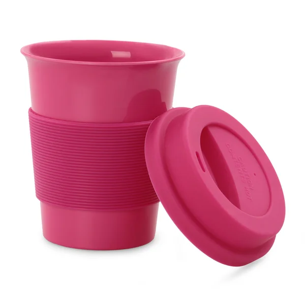 Couleur tasse en plastique — Photo