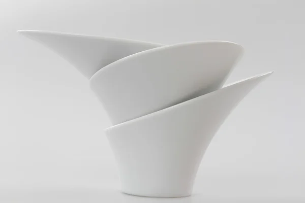 Cuenco de porcelana blanca — Foto de Stock