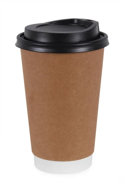 Takeaway Paper Coffee Cup Lid — Stock Photo, Image