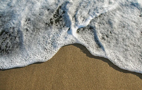 Greece Coast Beach Waves — Zdjęcie stockowe