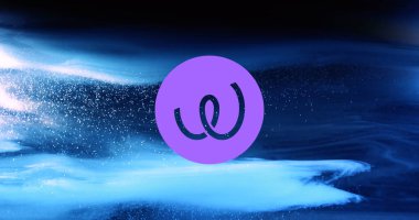 Enerji Ağı Simgesi Kripto Para Birimi. Döviz ve grafiğinde EWT madeni para büyüme tablosu