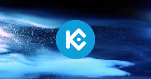 KuCoin Token KCS Cryptocurrency. KCS coin growth chart on the exchange, chart — Stockvideo