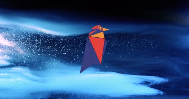 Ravencoin Cryptocurrency. RVN coin growth chart on the exchange, chart — Vídeo de Stock