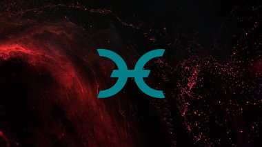 Holo Kripto para birimi. Sanal madeni para büyüme grafiği.