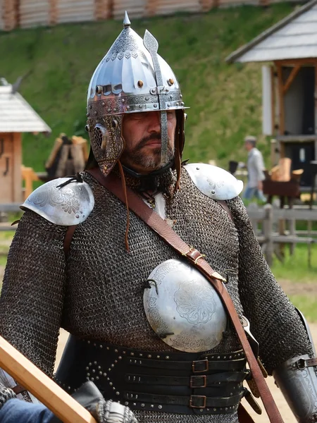 Ortaçağ warrior - zengin Kiev rus knight