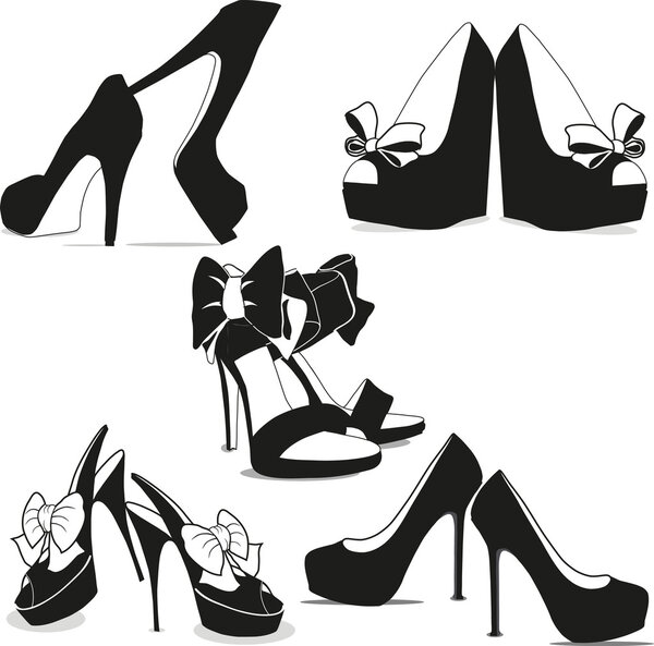 Beauty woman's shoes collection