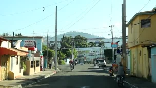 Condução República Dominicana — Vídeo de Stock