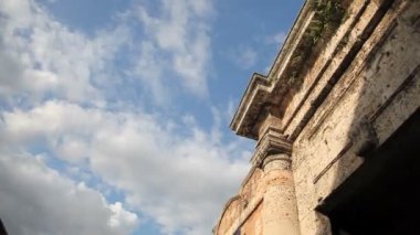 eski fort kısmına atış pan.