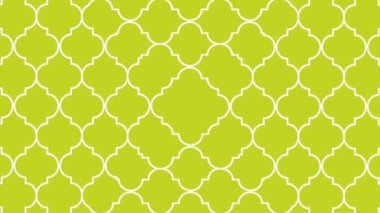 Zarif geometrik desen, kusursuz döngü animasyon arka plan, güzel dekoratif hareketli süs..