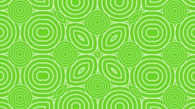Zarif geometrik desen, kusursuz döngü animasyon arka plan, güzel dekoratif hareketli süs..