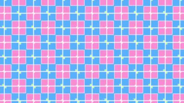 Güzel geometrik dikişsiz döngüler, hareketli geometrik dekoratif zarif süslemeler sonsuz arkaplan.