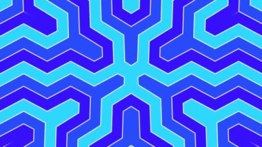 Güzel geometrik dikişsiz döngüler, hareketli geometrik dekoratif zarif süslemeler sonsuz arkaplan.