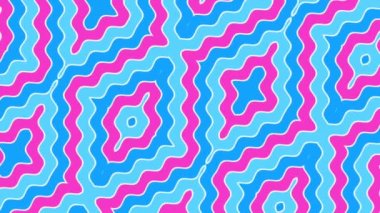 Güzel geometrik dikişsiz döngüler, hareketli geometrik dekoratif zarif süslemeler sonsuz arkaplan.