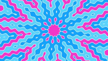 Güzel geometrik dikişsiz döngüler, hareketli geometrik dekoratif zarif süslemeler sonsuz arkaplan.