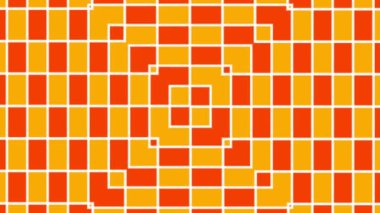 Güzel geometrik dikişsiz döngüler, hareketli geometrik dekoratif zarif süslemeler sonsuz arkaplan.