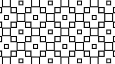 Güzel geometrik dikişsiz döngüler, hareketli geometrik dekoratif zarif süslemeler sonsuz arkaplan.