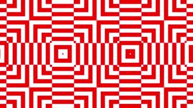 Güzel geometrik dikişsiz döngüler, hareketli geometrik dekoratif zarif süslemeler sonsuz arkaplan.