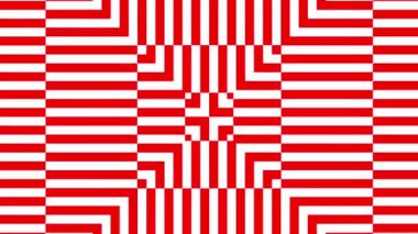 Güzel geometrik dikişsiz döngüler, hareketli geometrik dekoratif zarif süslemeler sonsuz arkaplan.