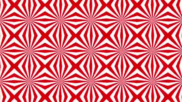 Geometric moving red psychedelic pattern, striped seamless looping background with zig zag and rhombus, trendy elegant ornament.