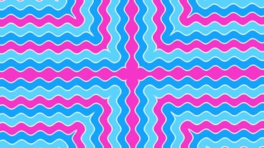 Güzel geometrik dikişsiz döngüler, hareketli geometrik dekoratif zarif süslemeler sonsuz arkaplan.