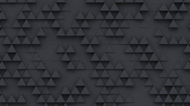 Geometrik modern animasyonlu dipsiz döngüsüz soyut arka plan. 3D tasarım ögesi, yaratıcı hareket grafikleri, hareket eden geometrik desen.