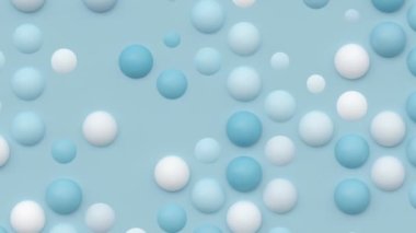 Geometrik modern animasyonlu dipsiz döngüsüz soyut arka plan. 3D tasarım ögesi, yaratıcı hareket grafikleri, hareket eden geometrik desen.