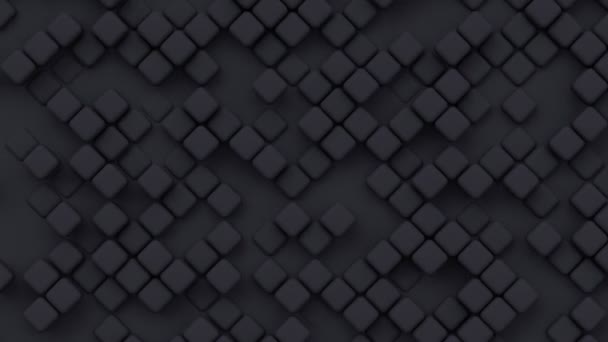 Геометрический Современный Анимированный Бесшовный Цикл Абстрактного Фона Элемент Рендеринга Креативная — стоковое видео