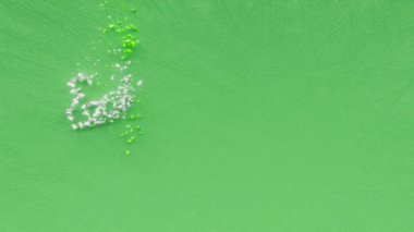 Dünya Çevre Günü metin yazıları, ekolojik koruma Dünya gezegeni ve bakım ekolojisi tatil konsepti, ekosistem koruma dekoratif canlandırma, şenlikli tebrik kartı hareketi arka planı.