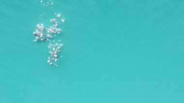 Ramazan Mübarek metin yazması, Müslüman kutlaması ve dini bayram konsepti, Kareem dekoratif animasyon yazıları, tebrik kartı hareketinin 3 boyutlu canlandırması.