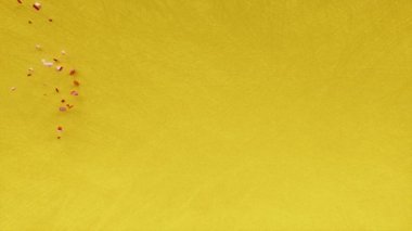 Mutlu Lohri metin yazıtları, geleneksel kış halk hasat festivali Hindistan bayramı konseptinde kutlandı, Hint dekoratif animasyon harfleri, 3 boyutlu kutlama kartı canlandırması.