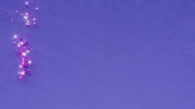 Dia de los Muertos metin yazıları, Ölü Tatil Günü, Meksika festivali dekoratif animasyon harfleri, 3 boyutlu kutlama kartı canlandırması.