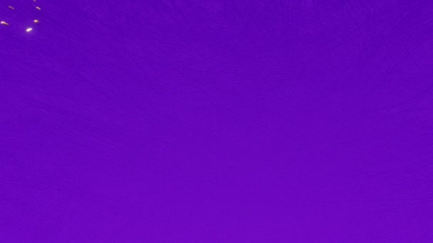 Mardi Grasカーニバルテキストの碑文 脂肪の火曜日の祭りとニューオーリンズの仮面舞踏会の休日の概念 紫色の緑の装飾的なアニメーションのレタリング お祝いの挨拶カードの動きの背景の3Dレンダリング — ストック動画