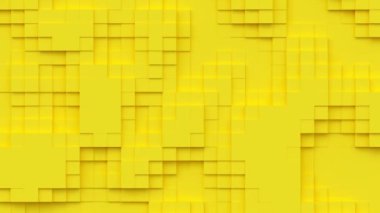 Geometrik modern animasyonlu dipsiz döngüsüz soyut arka plan. 3D tasarım ögesi, yaratıcı hareket grafikleri, hareket eden geometrik desen.